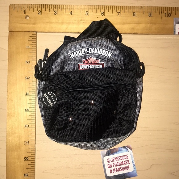 Mini Harley Davidson Backpack Rust / Black Genuine - Picture 9 of 9